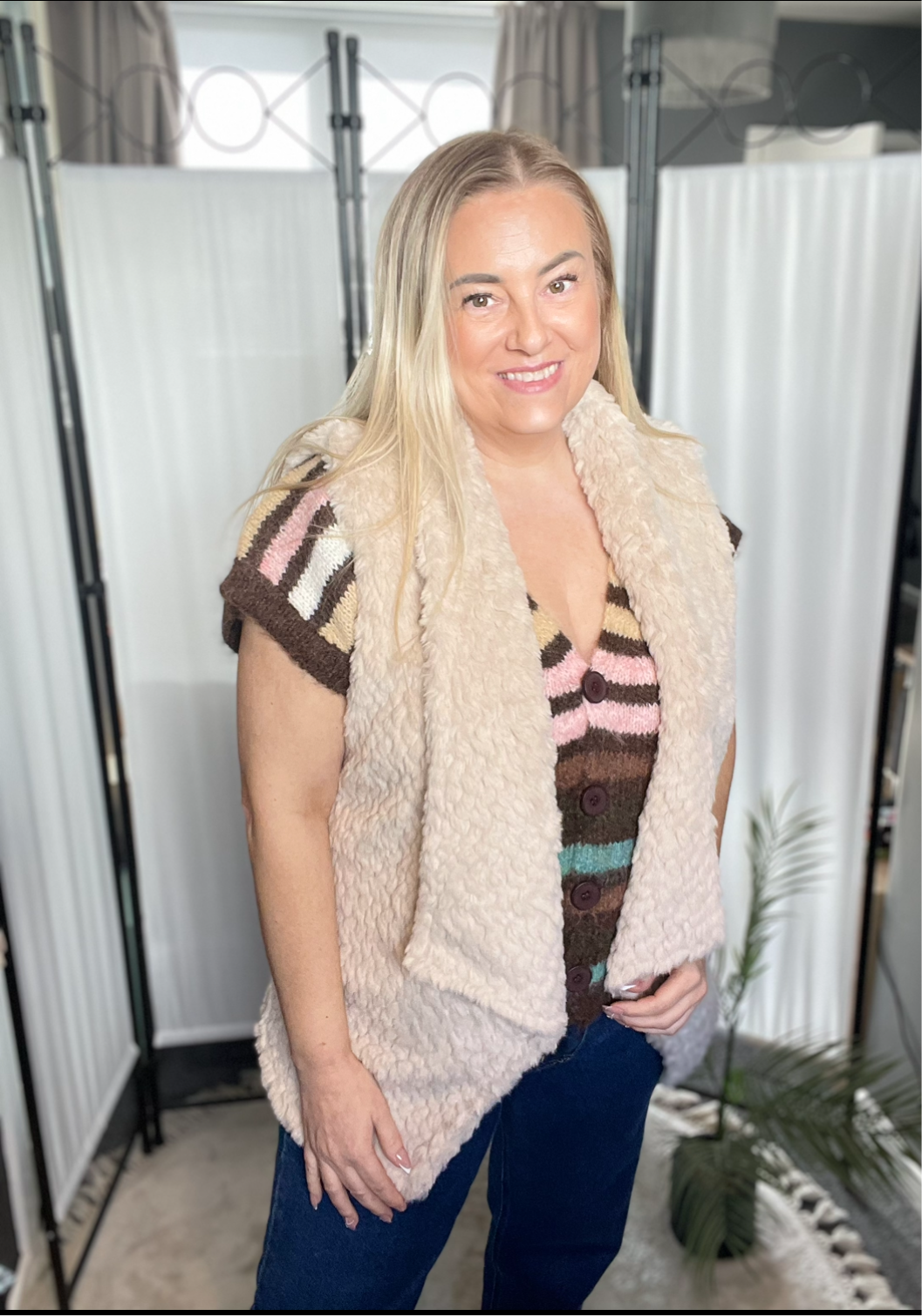 THE DAKOTA WAISTCOAT - LIGHT BEIGE