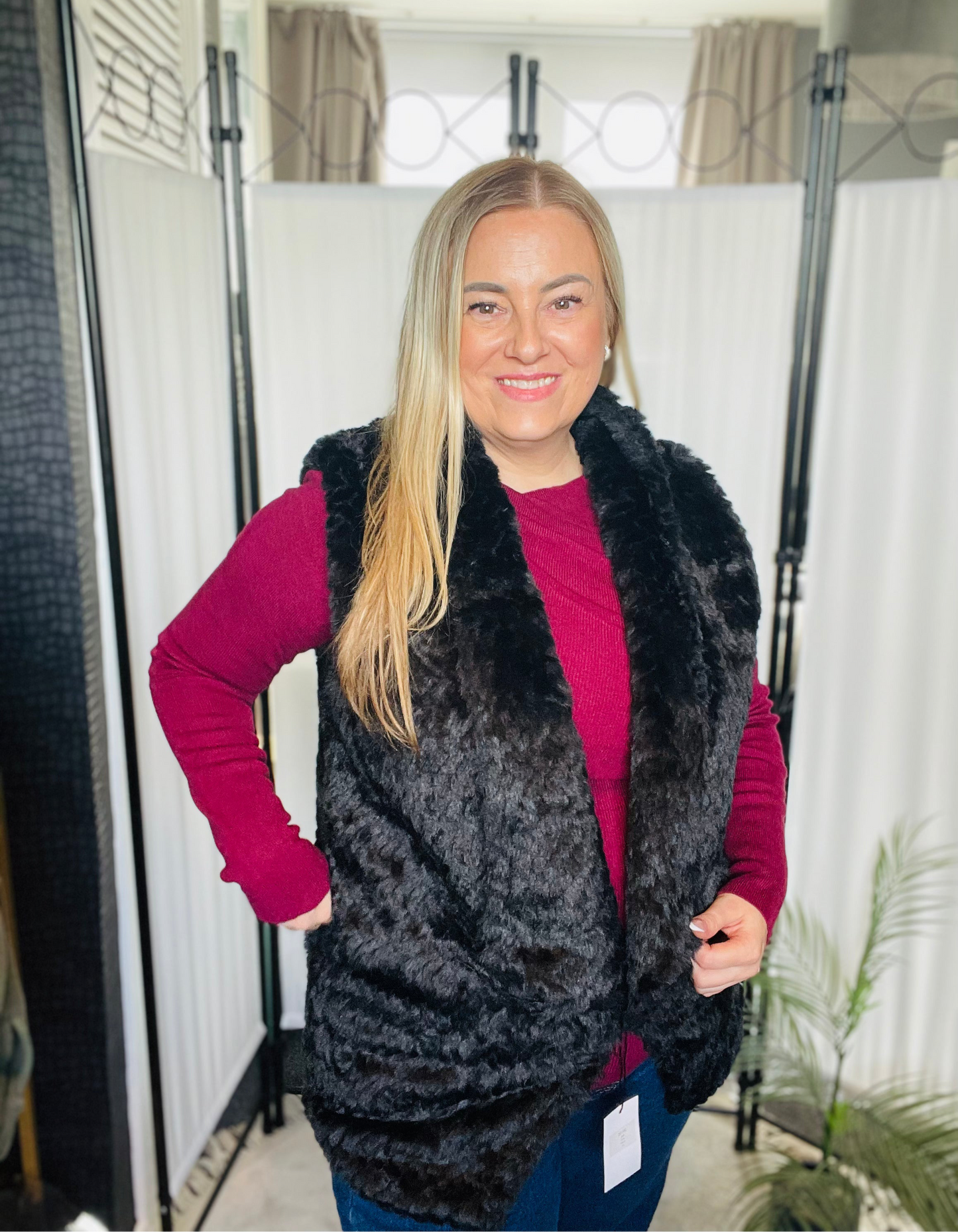 THE DAKOTA WAISTCOAT - BLACK