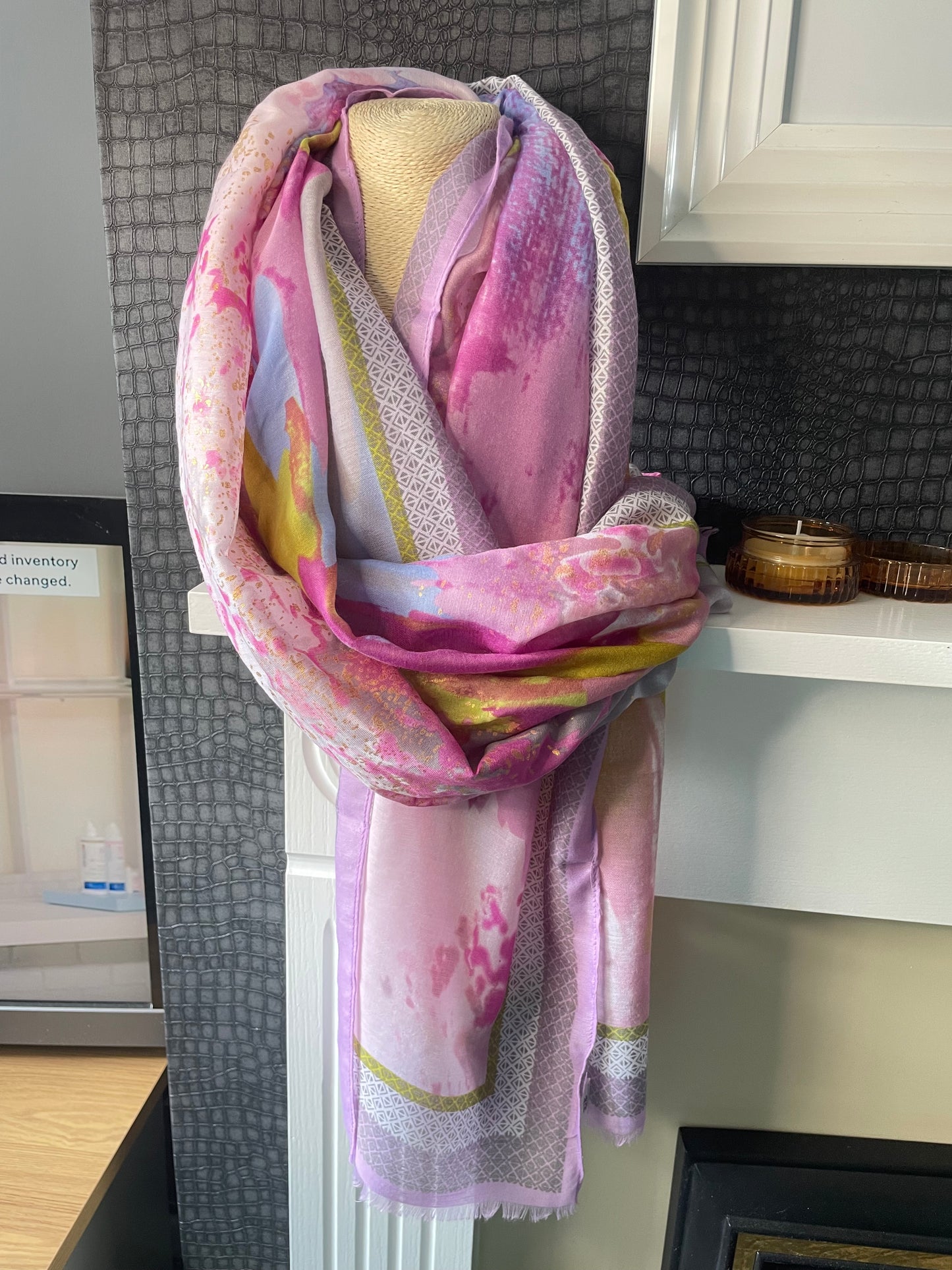 PURPLE AND LILAC SARONG/SCARF