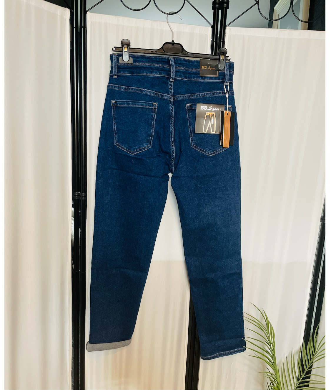 THE MOM JEAN - INDIGO