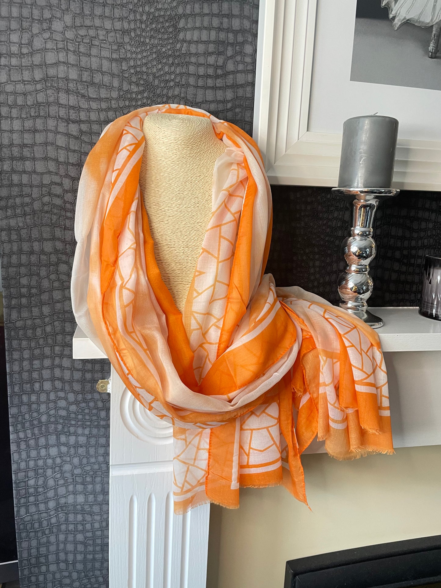 ORANGE SARONG/SCARF