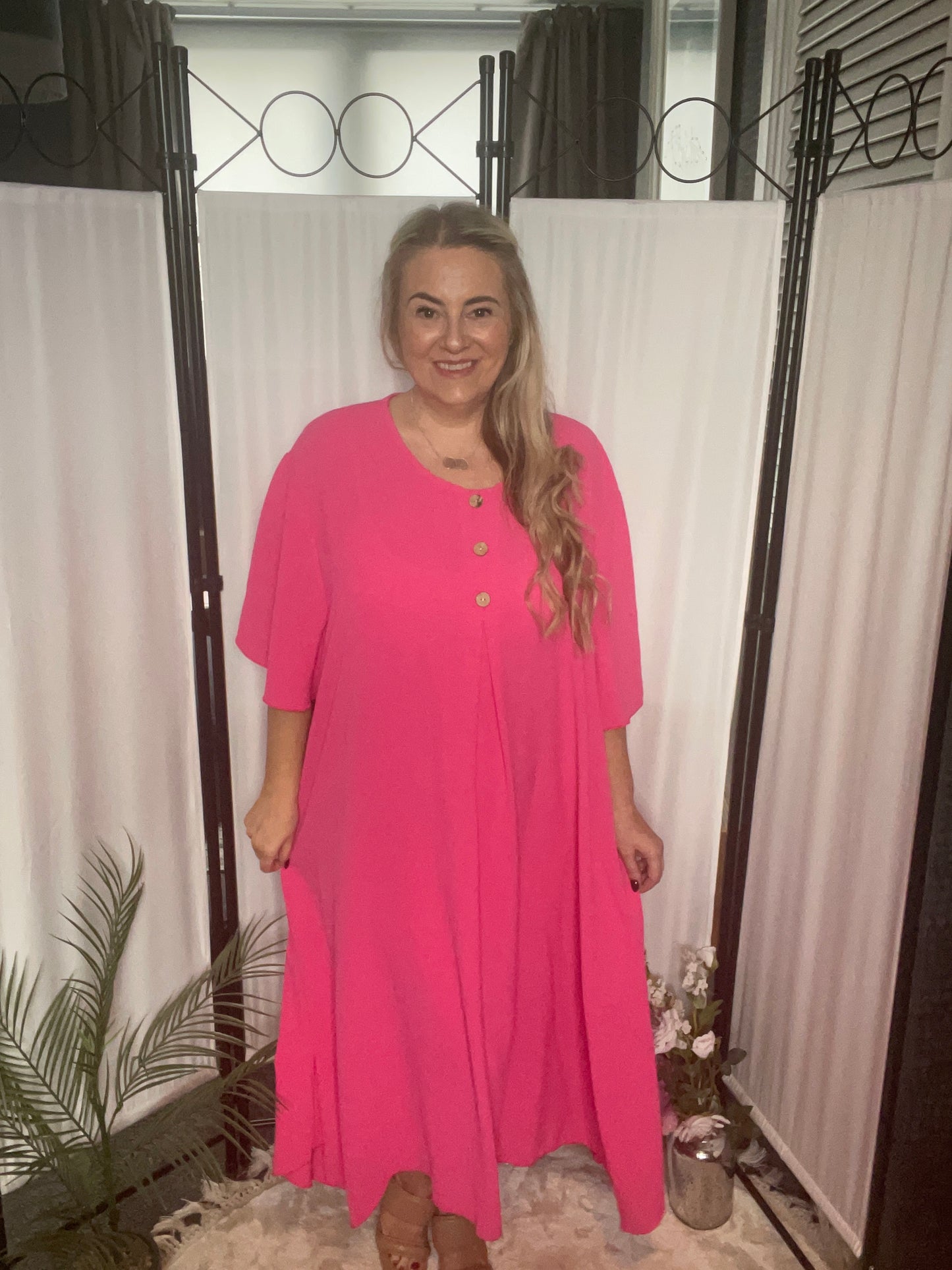 THE DANNI DRESS - PINK
