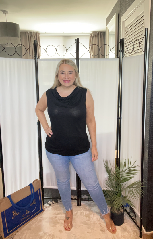 THE FRANKIE TOP - BLACK