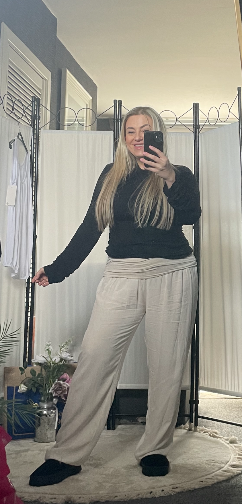 HAREM PANTS - STANDARD - CREAM