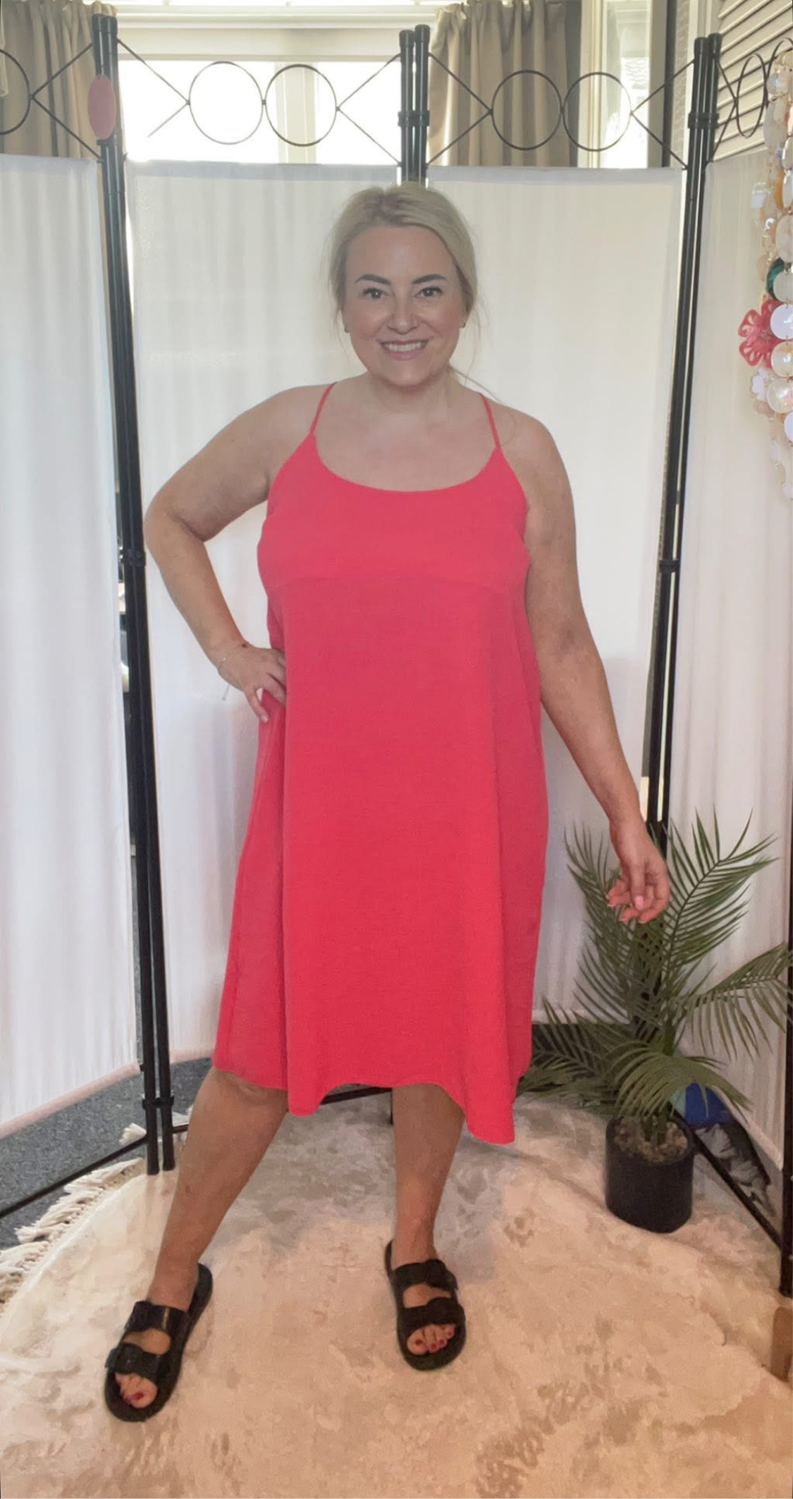 THE MIA DRESS 2.0 - CORAL