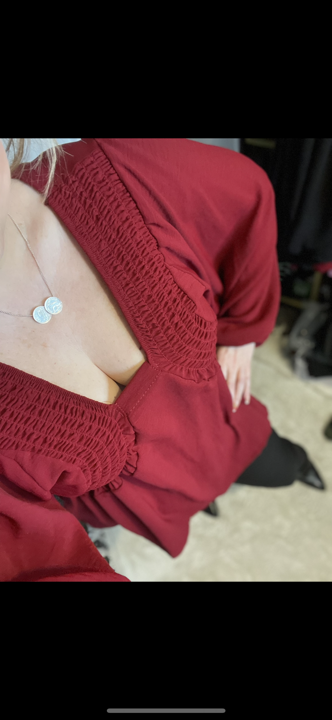 THE FREYA TOP - BURGUNDY