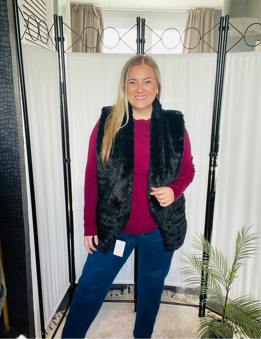 THE DAKOTA WAISTCOAT - BLACK