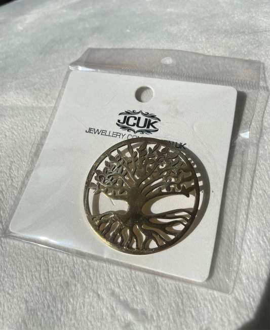 TREE OF LIFE BROOCH - GOLD STYLE